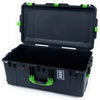 Pelican 1626 Air Case, Black with Lime Green Handles & Latches None (Case Only) ColorCase 016260-0000-110-300