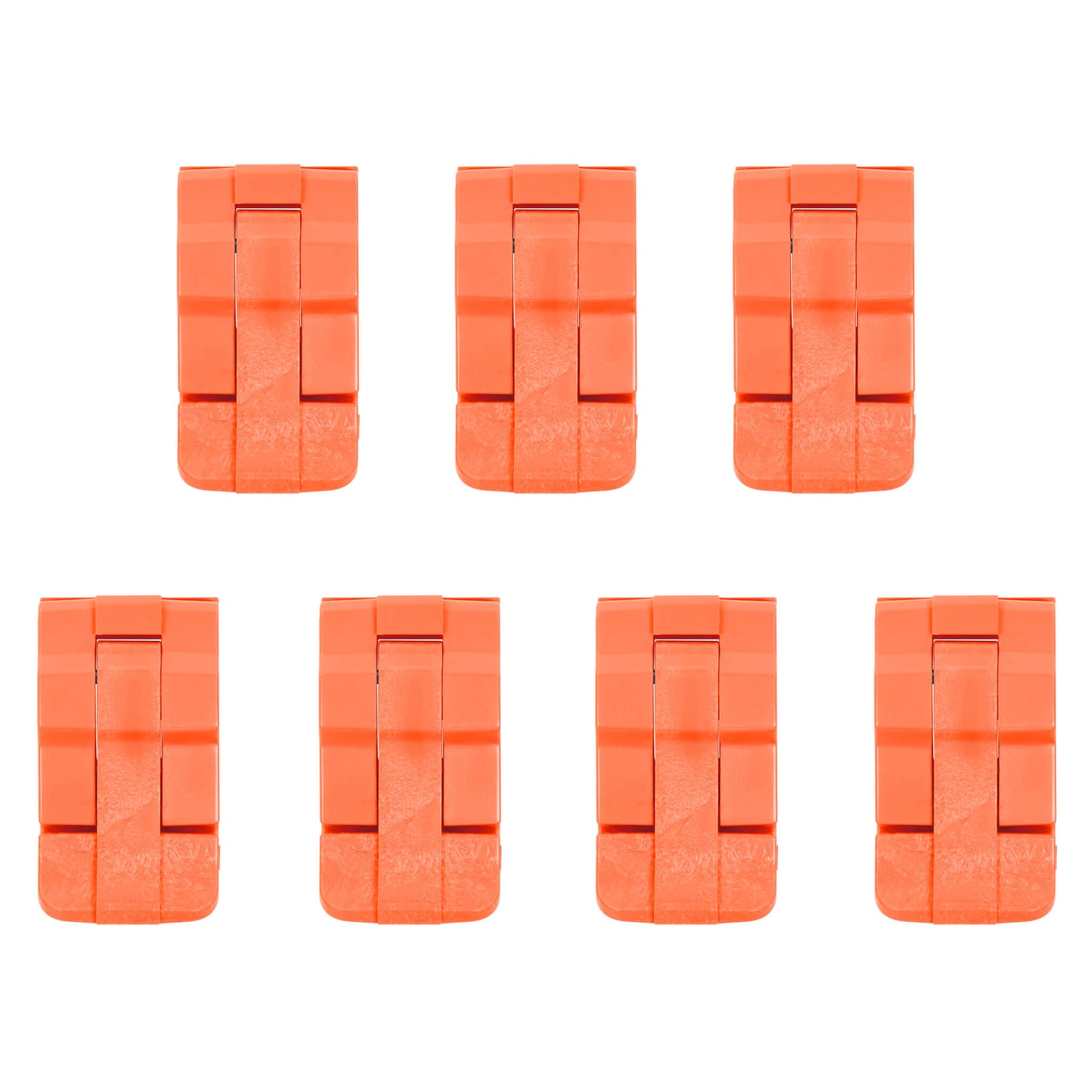 Pelican 1630 Replacement Latches, Orange (Set of 7) ColorCase 