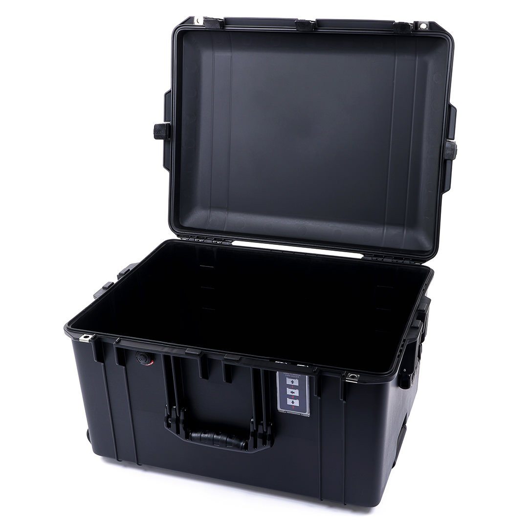Pelican 1637 Air Case, Black None (Case Only) ColorCase 016370-0000-110-110
