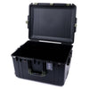 Pelican 1637 Air Case, Black with OD Green Handles & Latches None (Case Only) ColorCase 016370-0000-110-130