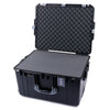 Pelican 1637 Air Case, Black with Silver Handles & Latches Pick & Pluck Foam with Convolute Lid Foam ColorCase 016370-0001-110-180