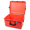 Pelican 1637 Air Case, Orange with Black Handles & Latches None (Case Only) ColorCase 016370-0000-150-110