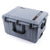 Pelican 1637 Air Case, Silver with Black Handles & Latches ColorCase 