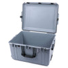 Pelican 1637 Air Case, Silver with Black Handles & Latches None (Case Only) ColorCase 016370-0000-180-110