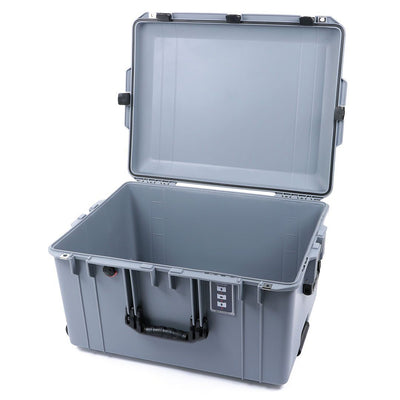 Pelican 1637 Air Case, Silver with Black Handles & Latches None (Case Only) ColorCase 016370-0000-180-110