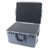 Pelican 1637 Air Case, Silver Pick & Pluck Foam with Convolute Lid Foam ColorCase 016370-0001-180-180