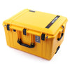 Pelican 1637 Air Case, Yellow with Black Handles & Latches ColorCase