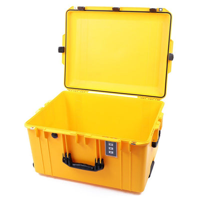 Pelican 1637 Air Case, Yellow with Black Handles & Latches None (Case Only) ColorCase 016370-0000-240-110