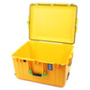 Pelican 1637 Air Case, Yellow with Lime Green Handles & Latches None (Case Only) ColorCase 016370-0000-240-300