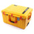 Pelican 1637 Air Case, Yellow with Orange Handles & Latches ColorCase 