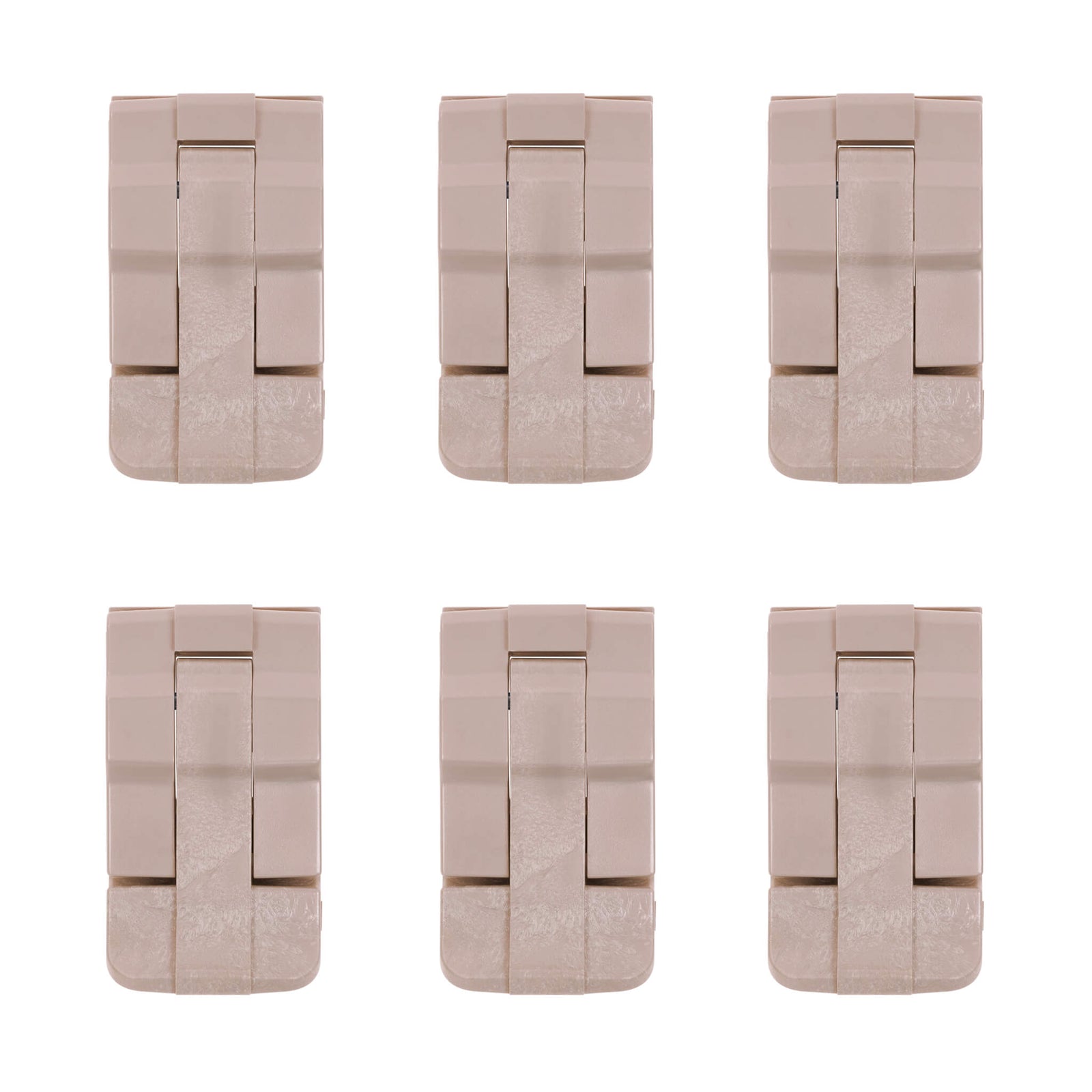 Pelican 1640 Replacement Latches, Desert Tan (Set of 6) ColorCase 