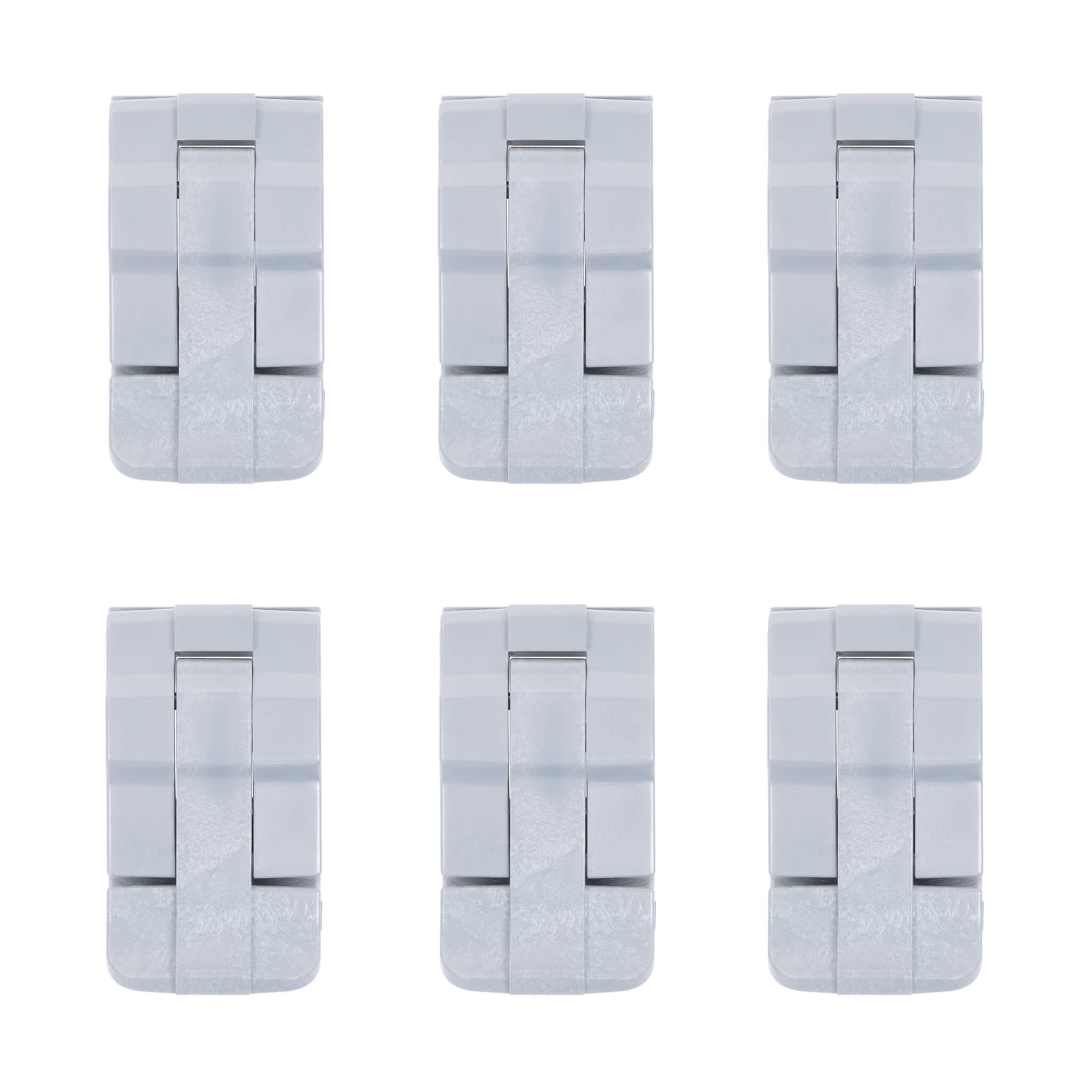 Pelican 1640 Replacement Latches, Silver (Set of 6) ColorCase 