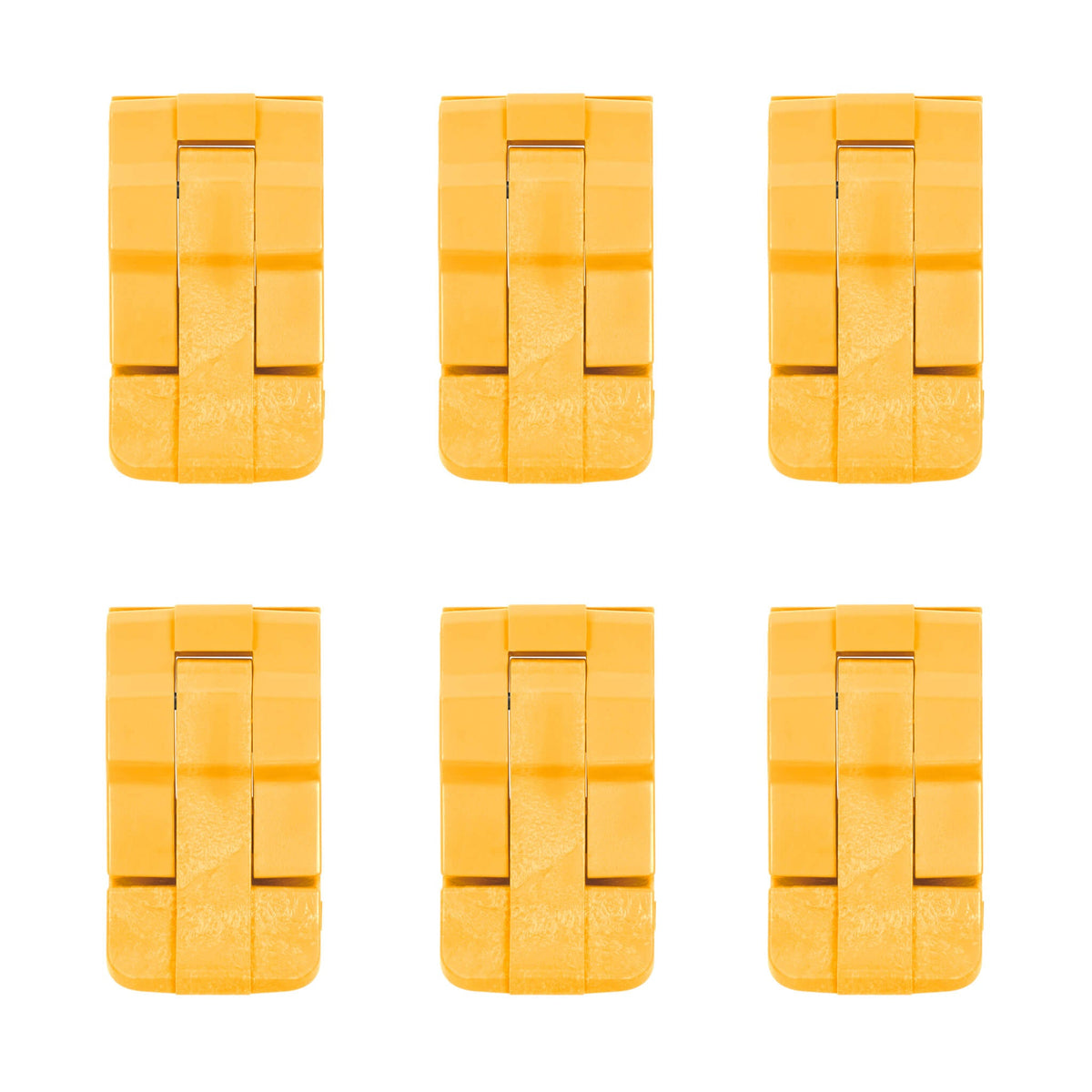 Pelican 1640 Replacement Latches, Yellow (Set of 6) ColorCase 