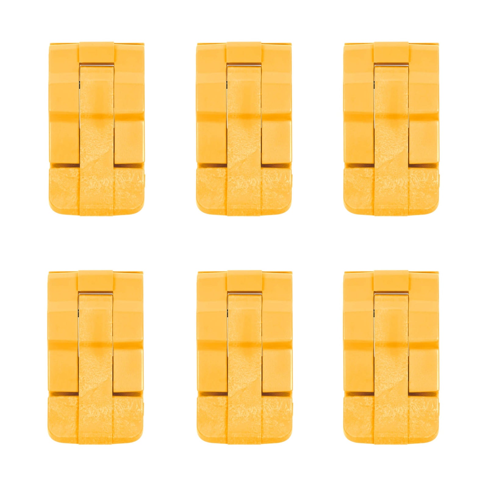 Pelican 1640 Replacement Latches, Yellow (Set of 6) ColorCase 