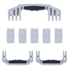 Pelican 1646 Air Replacement Handles & Latches, Silver, Push-Button (Set of 3 Handles, 5 Latches) ColorCase