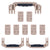 Pelican 1650 Replacement Handles & Latches, Desert Tan (Set of 3 Handles, 7 Latches) ColorCase 