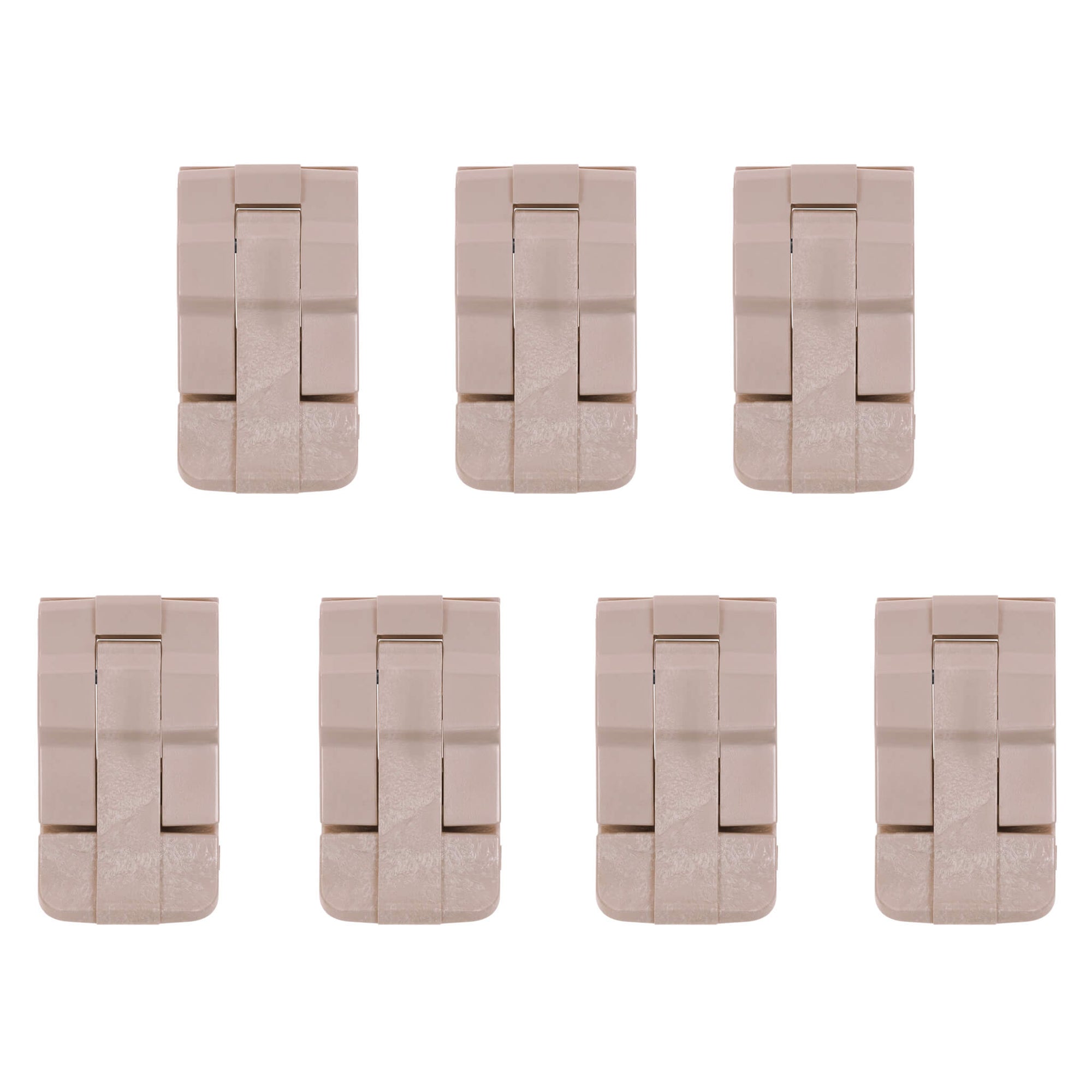 Pelican 1660 Replacement Latches, Desert Tan (Set of 7) ColorCase 