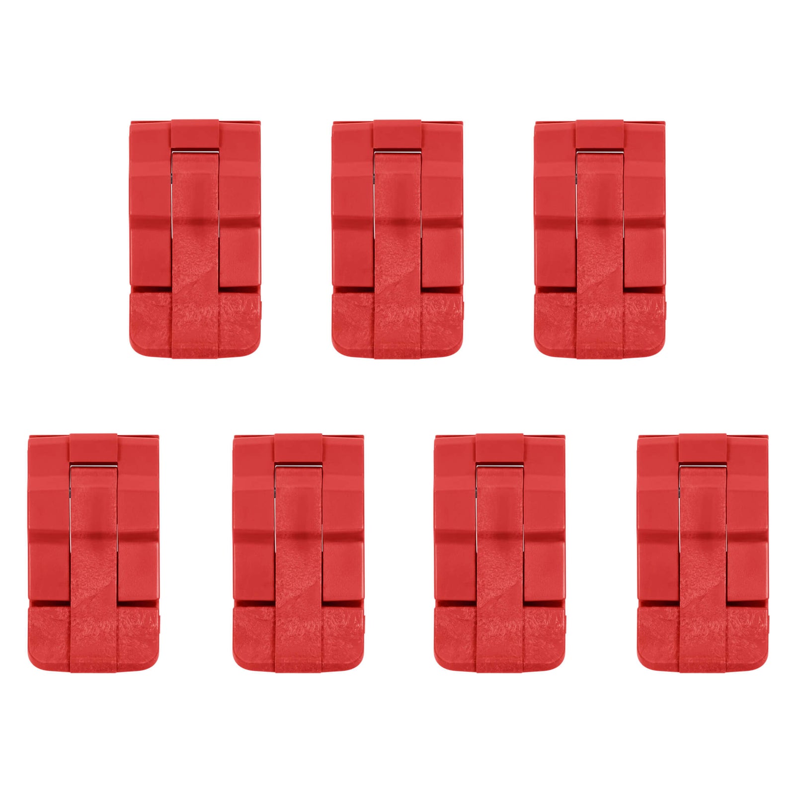 Pelican 1660 Replacement Latches, Red (Set of 7) ColorCase 