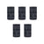 Pelican 1670 Replacement Latches, Black (Set of 5) ColorCase 