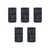 Pelican 1670 Replacement Latches, Black (Set of 5) ColorCase 