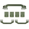 Pelican 1720 Gen1 Replacement Handles & Latches, OD Green (Set of 3 Handles, 4 Latches) ColorCase