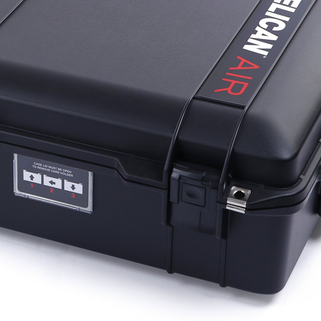 Pelican 1745 Air Case, Black, Rolling ColorCase 