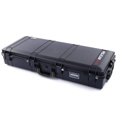 Pelican 1745 Air Case, Black with OD Green Handles, Rolling ColorCase