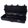 Pelican 1745 Air Case, Black with Red Handles, Rolling None (Case Only) ColorCase 017450-0000-110-320