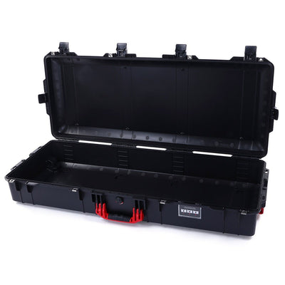 Pelican 1745 Air Case, Black with Red Handles, Rolling None (Case Only) ColorCase 017450-0000-110-320