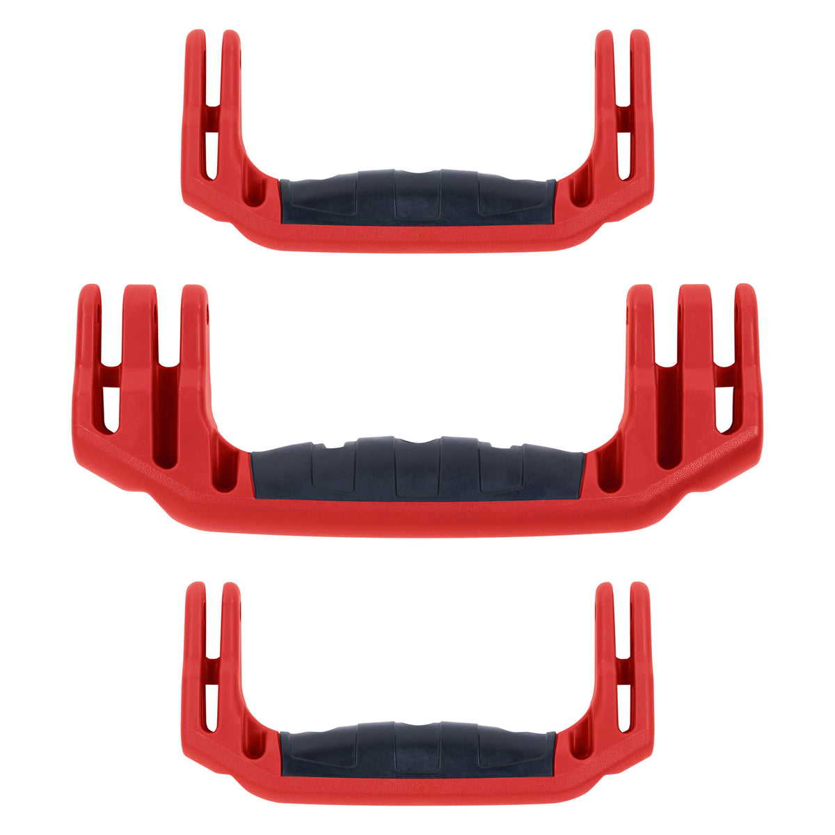 Pelican 1745 Air Replacement Handles, Red (Set of 3) ColorCase 