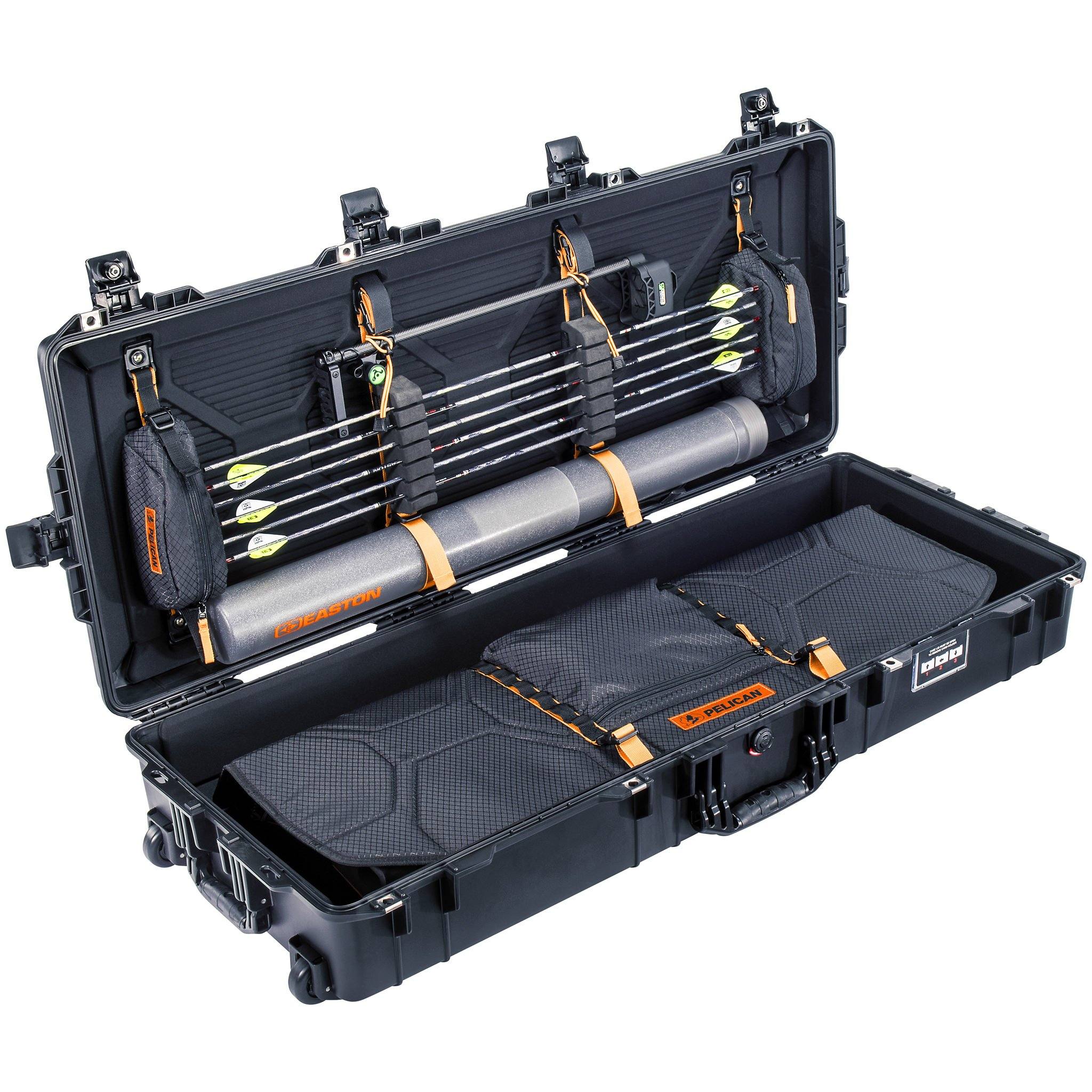 Pelican™ 1745 Air Bow Case - Black with TSA Locking Latches
