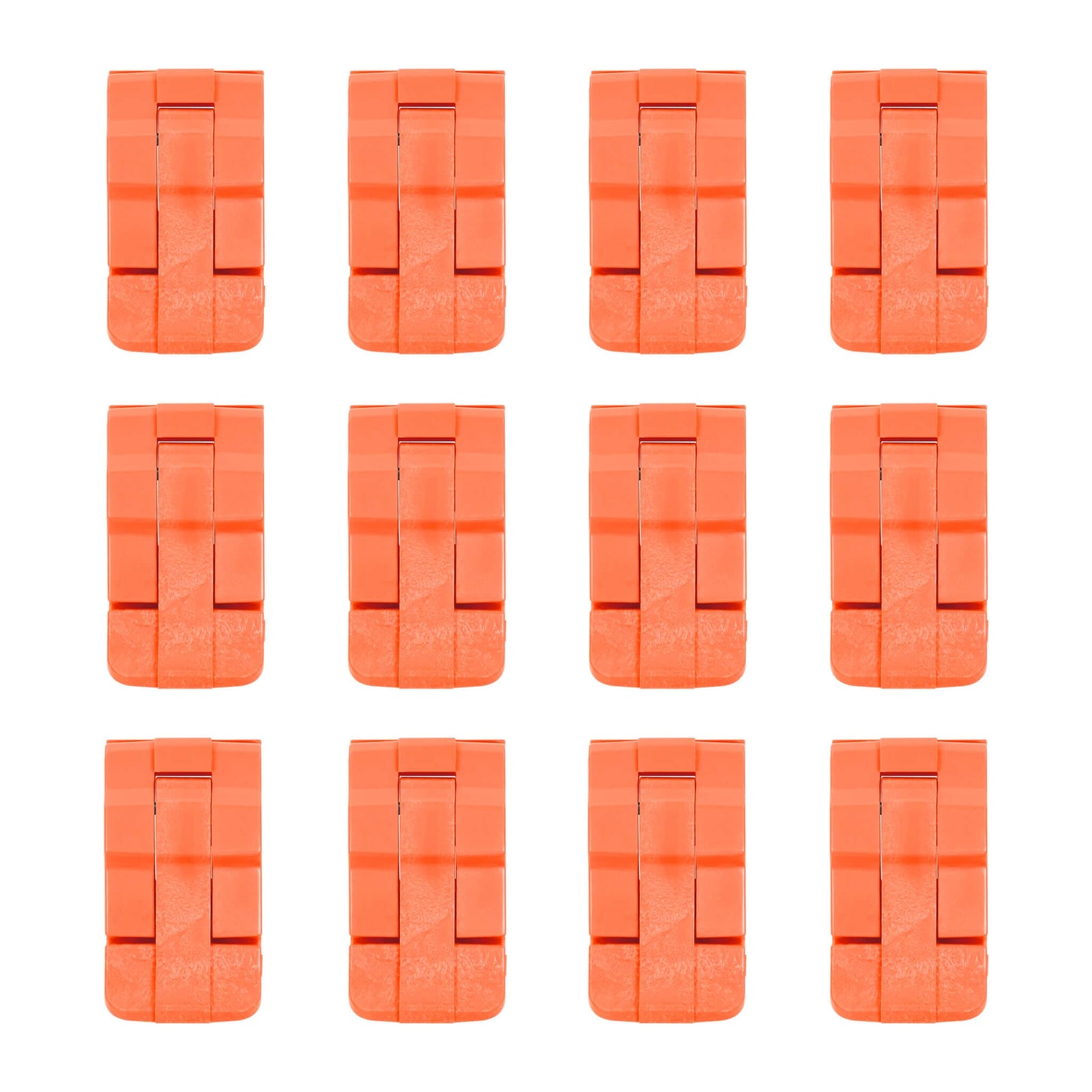 Pelican 1780 Replacement Latches, Orange (Set of 12) ColorCase 