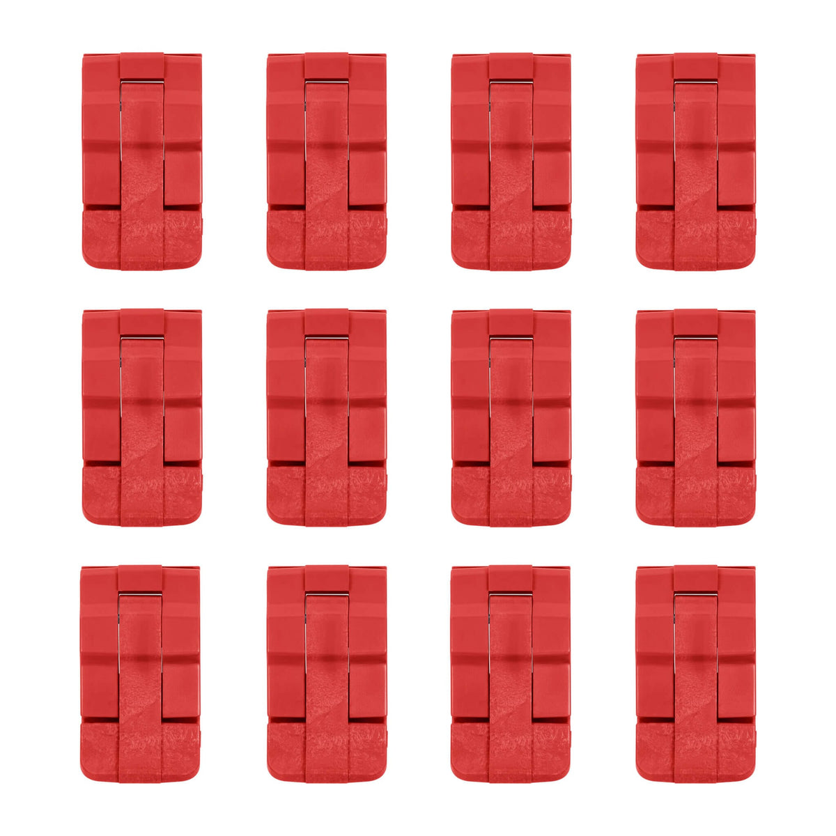 Pelican 1780 Replacement Latches, Red (Set of 12) ColorCase 