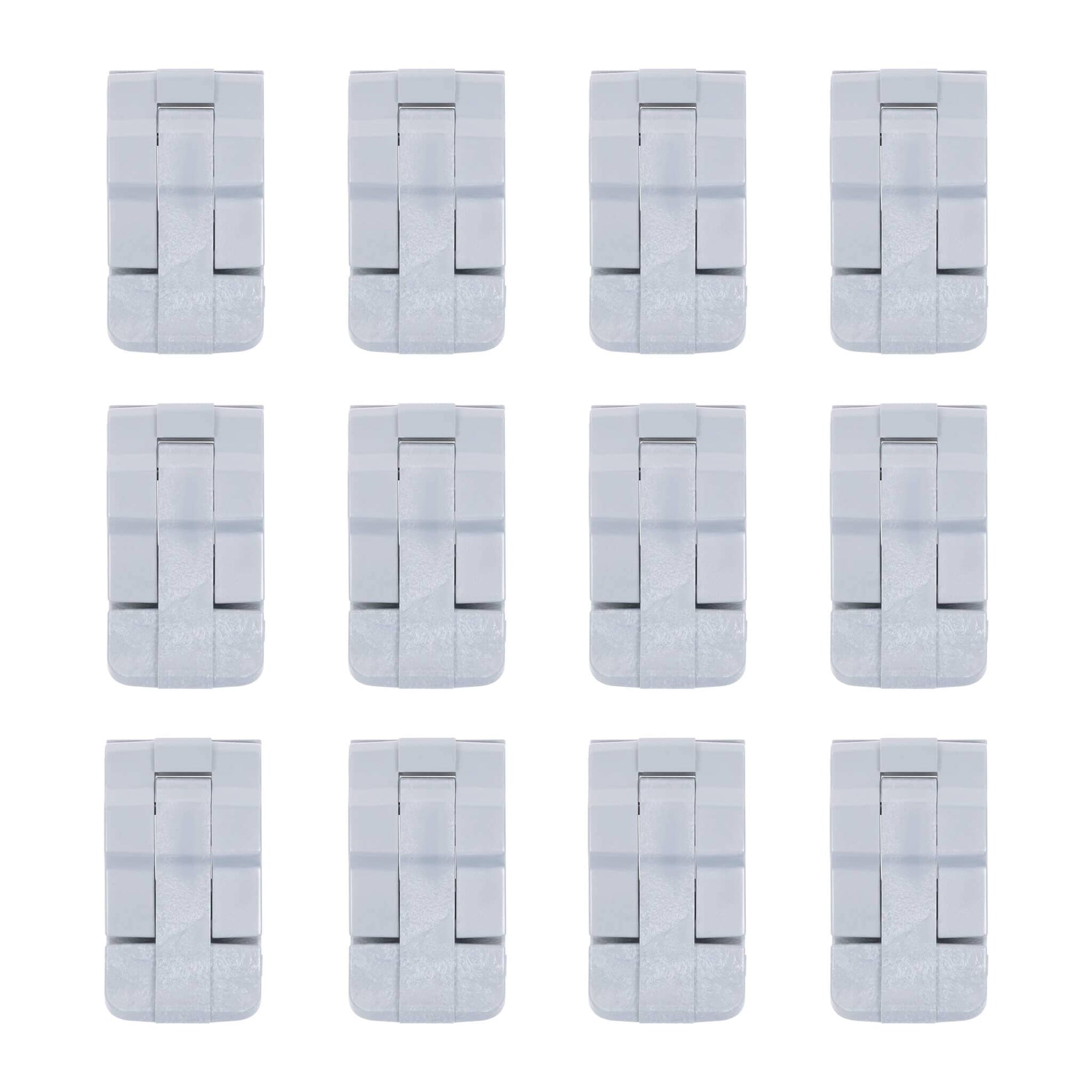 Pelican 1780 Replacement Latches, Silver (Set of 12) ColorCase 