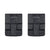 Pelican Replacement Latches, Large, Black, Double-Throw (Set of 2) ColorCase 