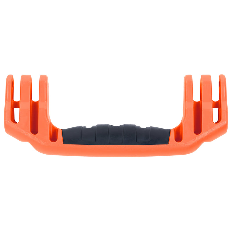 Pelican Rubber Overmolded Replacement Handle, Medium, Orange (3-Prong) ColorCase 